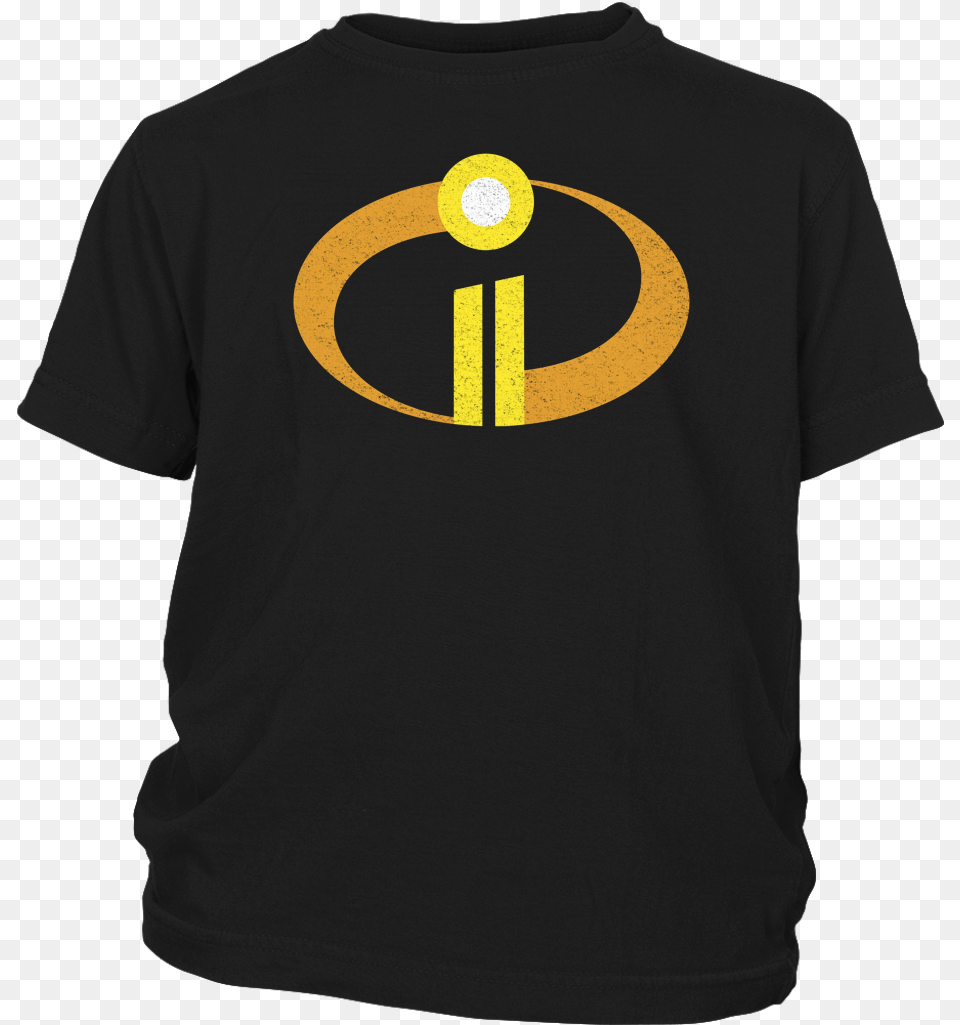 Disney Pixar Incredibles 2 Logo Graphic T Shirt Incredibles, Clothing, T-shirt, Long Sleeve, Sleeve Png Image