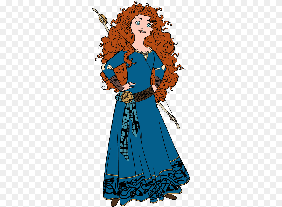 Disney Pixars Brave Clip Art Disney Clip Art Galore, Clothing, Dress, Adult, Person Png