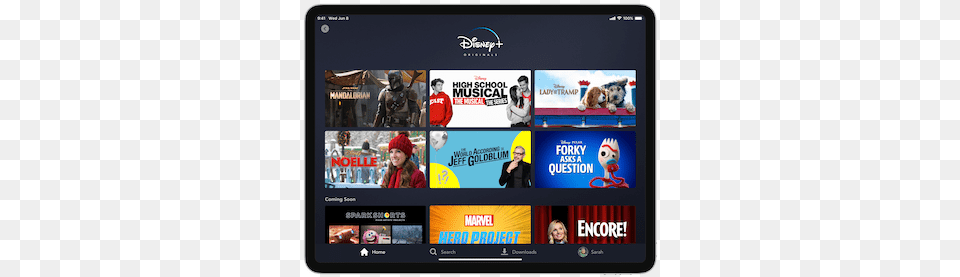 Disney Plus New Movies List Featured Animation Platform, Adult, Person, Man, Male Png