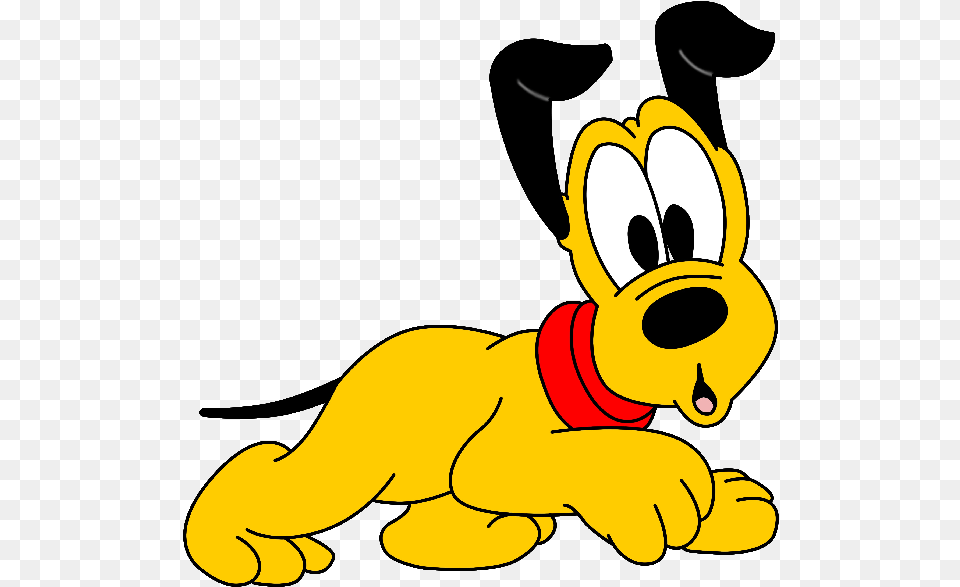 Disney Pluto Clipart Baby Baby Pluto The Dog, Cartoon, Animal, Bear, Mammal Free Png Download
