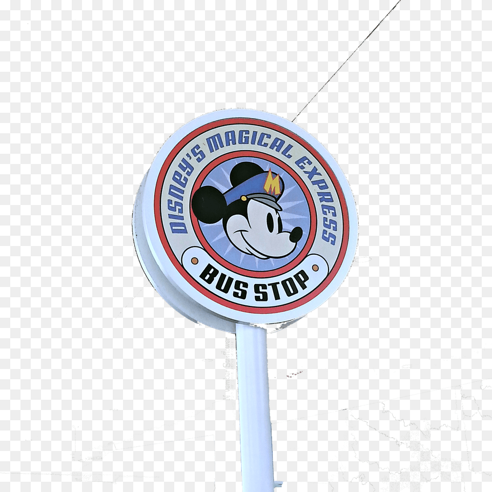 Disney Pop Century Magical Express Bus Stop Disney39s Magical Express, Sign, Symbol, Bus Stop, Outdoors Free Png