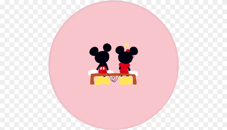 Disney Pop Grip Mickey And Minnie Mouse Love, People, Person, Astronomy, Moon Png Image
