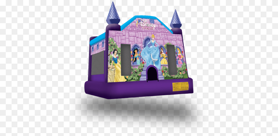 Disney Princess, Inflatable, Birthday Cake, Cake, Cream Png Image
