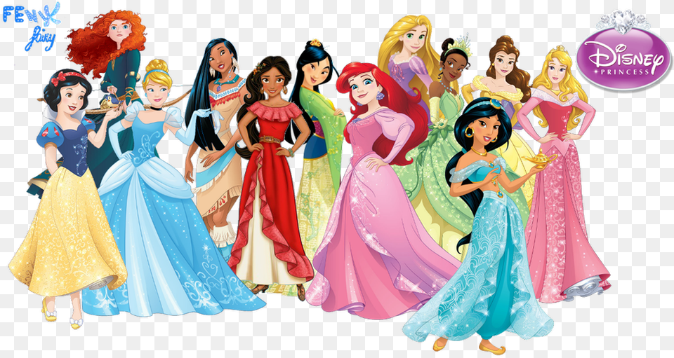 Disney Princess 2016 By Fenixfairy Disney Princess 2016, Clothing, Dress, Figurine, Adult Free Png