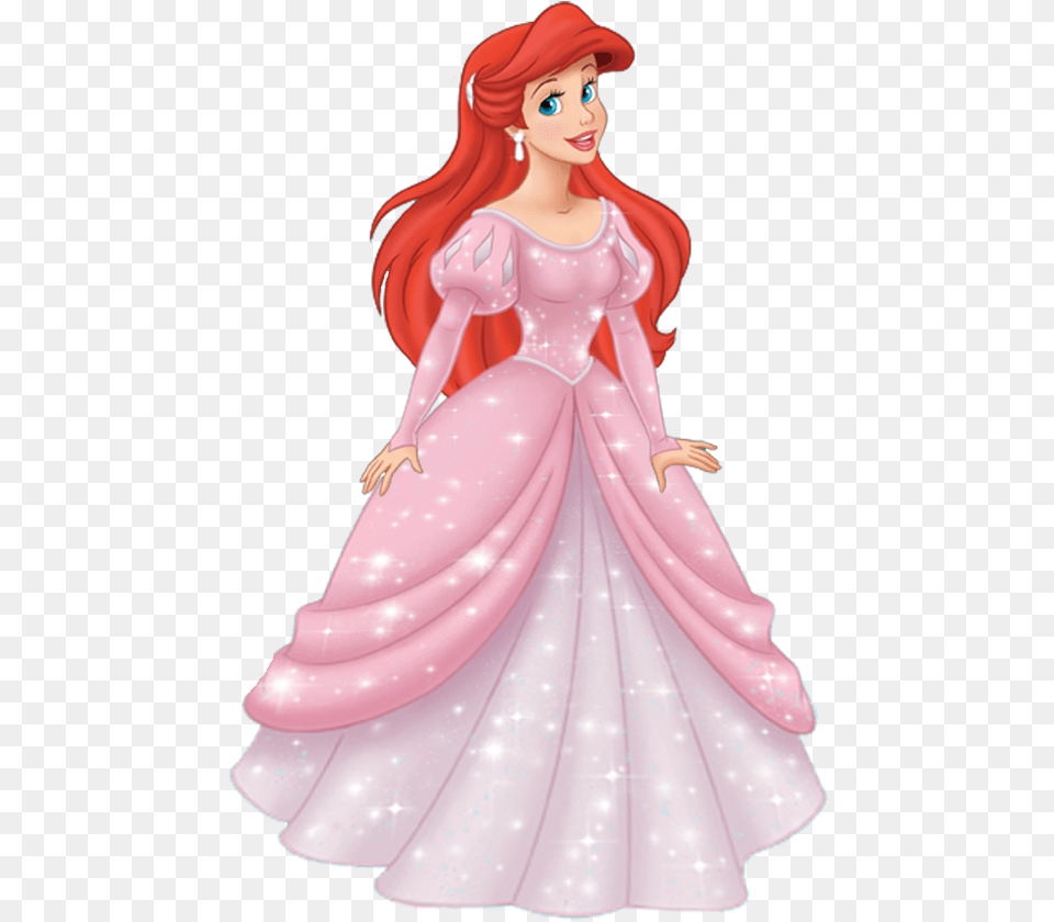 Disney Princess Ariel, Figurine, Toy, Doll, Person Png