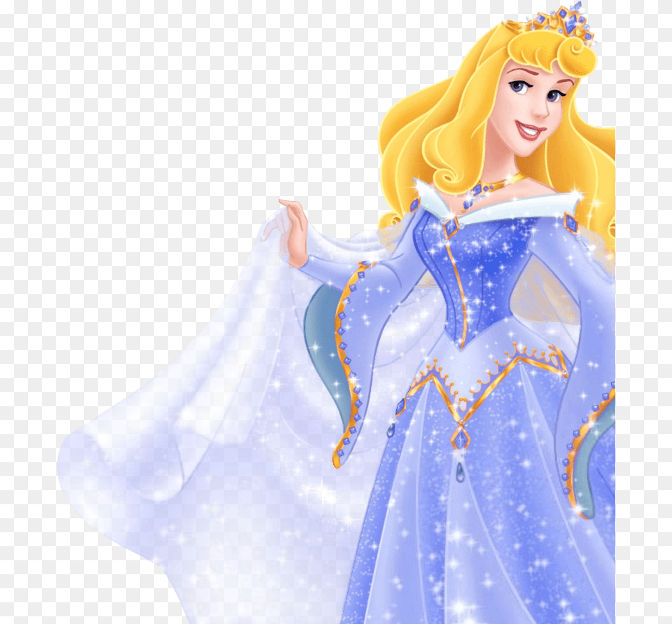 Disney Princess Aurora Blue Dress Download Disney Princess Aurora Blue Dress, Figurine, Adult, Face, Female Png Image