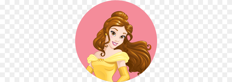 Disney Princess Belle Disney Princess Belle Circle, Photography, Adult, Portrait, Person Png