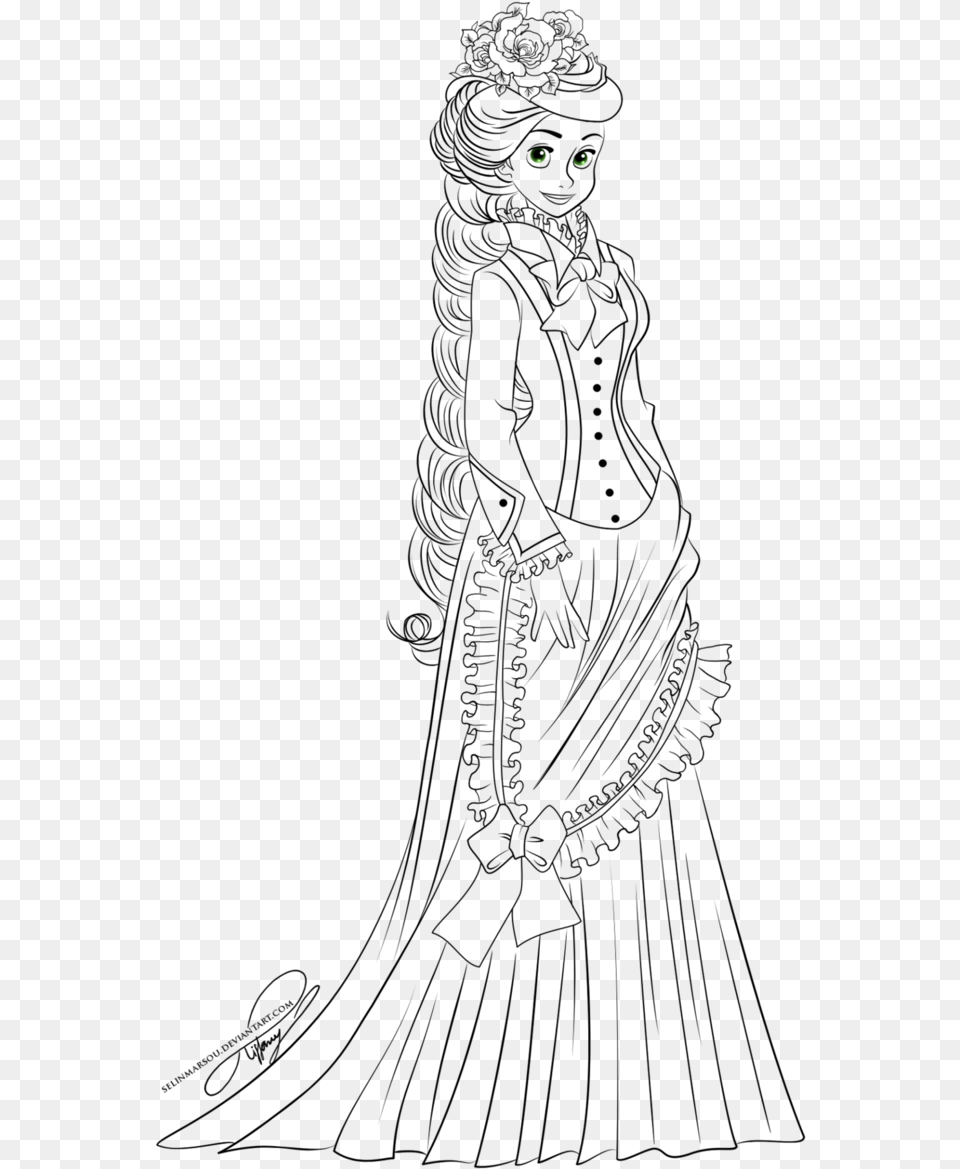 Disney Princess Chibi Color Book Free Transparent Png