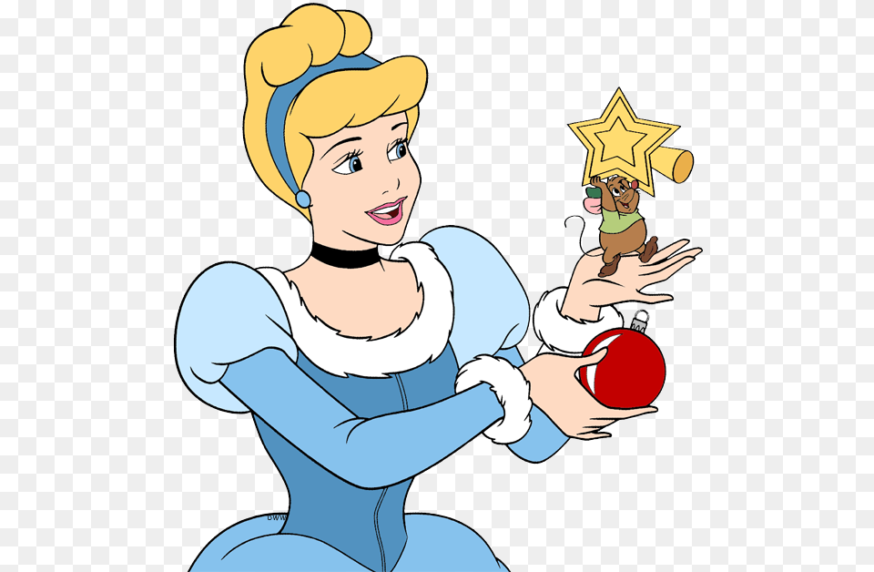 Disney Princess Christmas Clip Art Disney Princess Snow White And Prince Charming, Baby, Book, Comics, Person Png Image