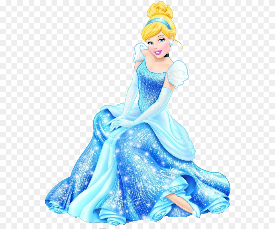 Disney Princess Cinderella, Figurine, Doll, Toy, Face Free Png