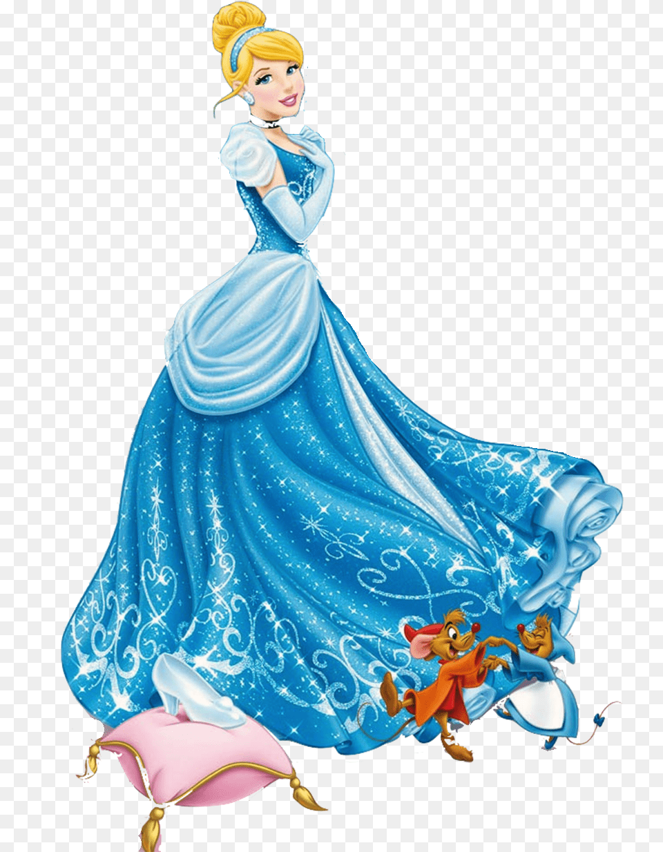 Disney Princess Cinderella, Figurine, Clothing, Dress, Adult Free Transparent Png