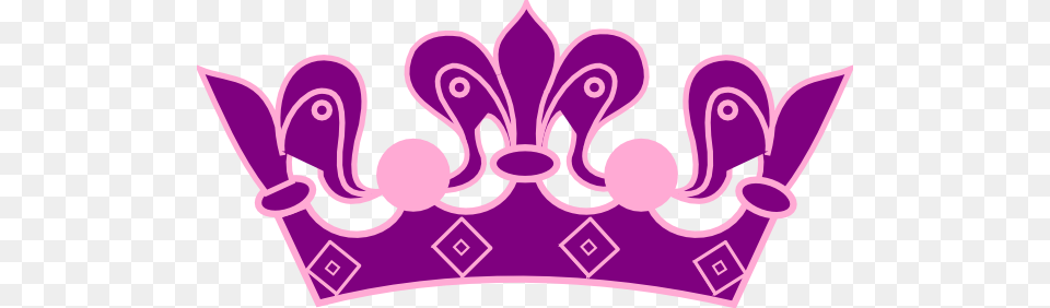 Disney Princess Crown Stock Pink And Purple Crown, Accessories, Jewelry Free Transparent Png