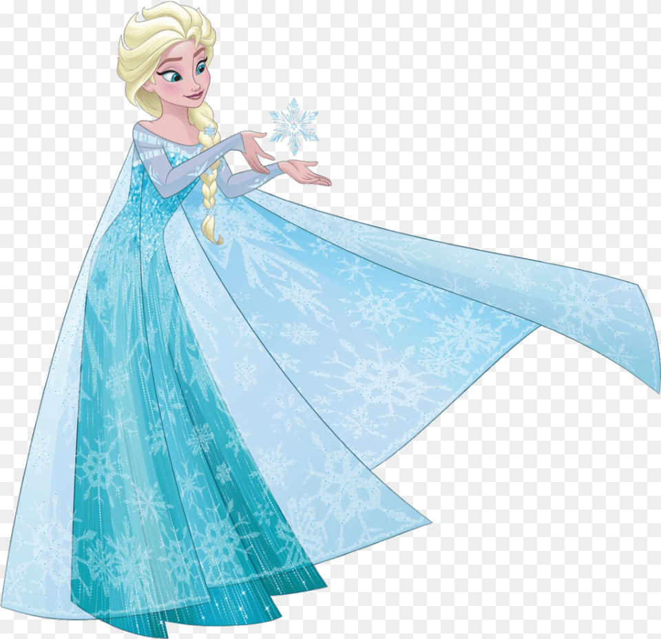 Disney Princess Elsa Cartoon, Cape, Clothing, Dress, Fashion Free Transparent Png