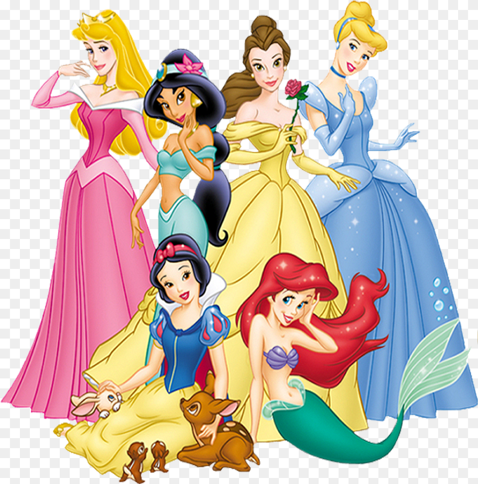 Disney Princess In Colour, Adult, Publication, Person, Female Free Png Download