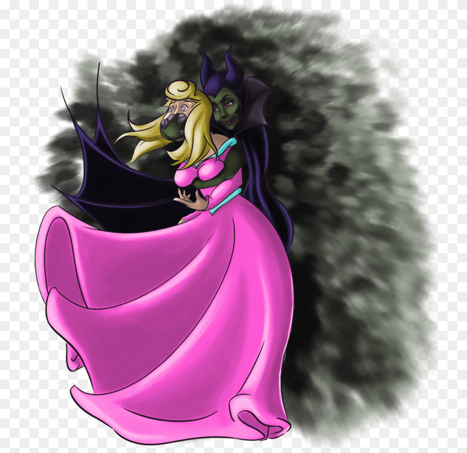 Disney Princess Kidnapped, Book, Purple, Comics, Publication Free Png Download