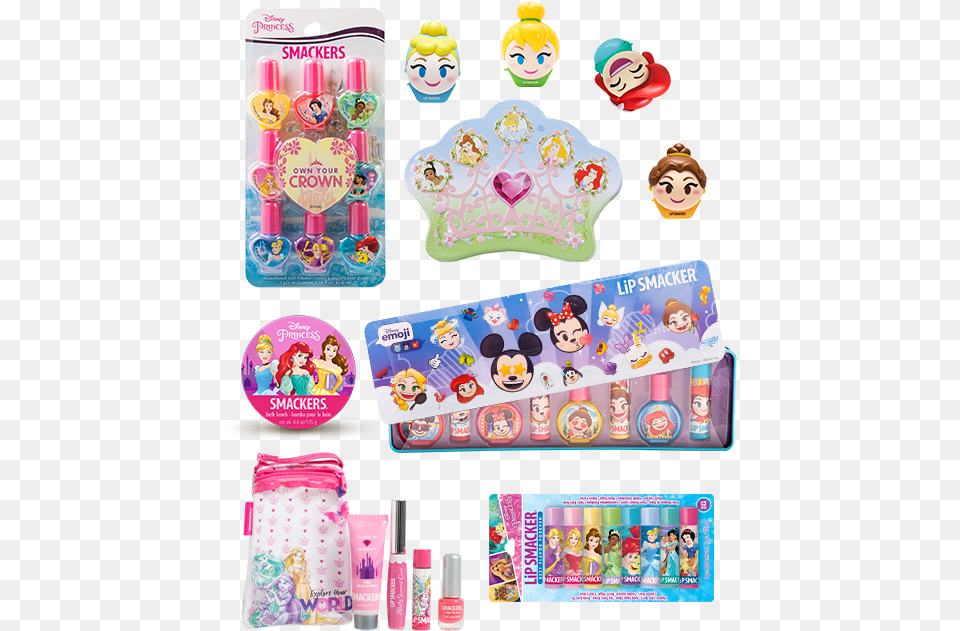 Disney Princess Lip Collection, Person, Baby, Cosmetics, Lipstick Free Transparent Png