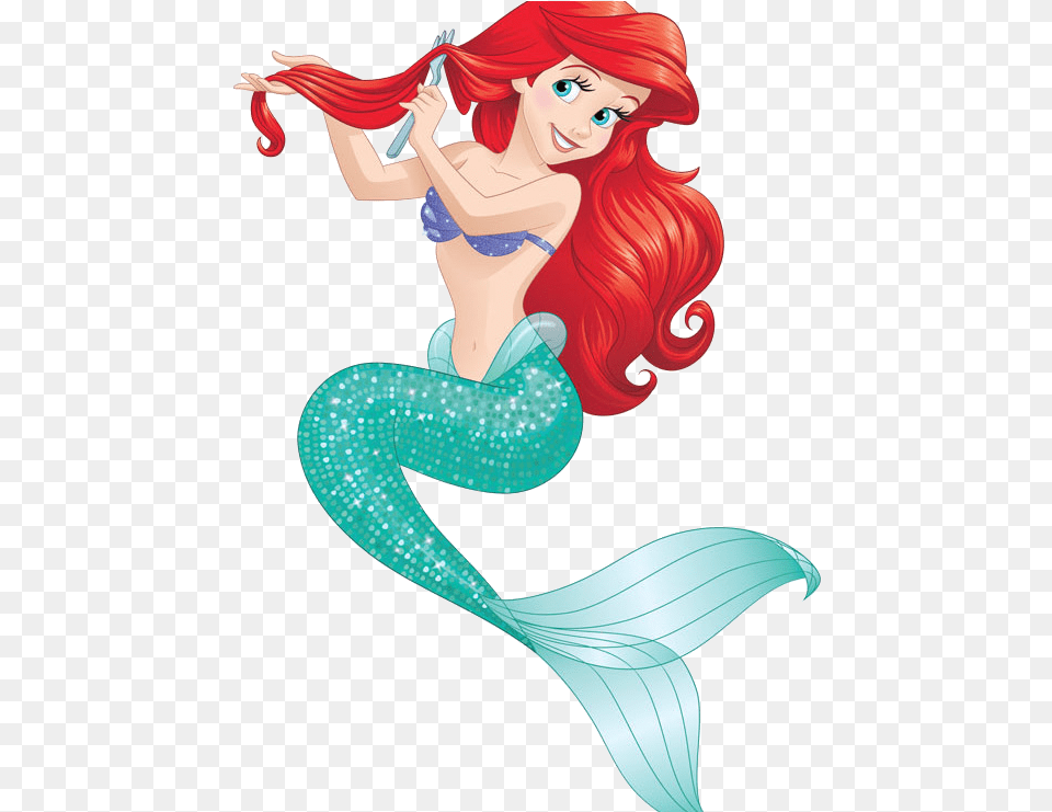 Disney Princess Little Mermaid Fork, Book, Comics, Publication, Adult Free Png