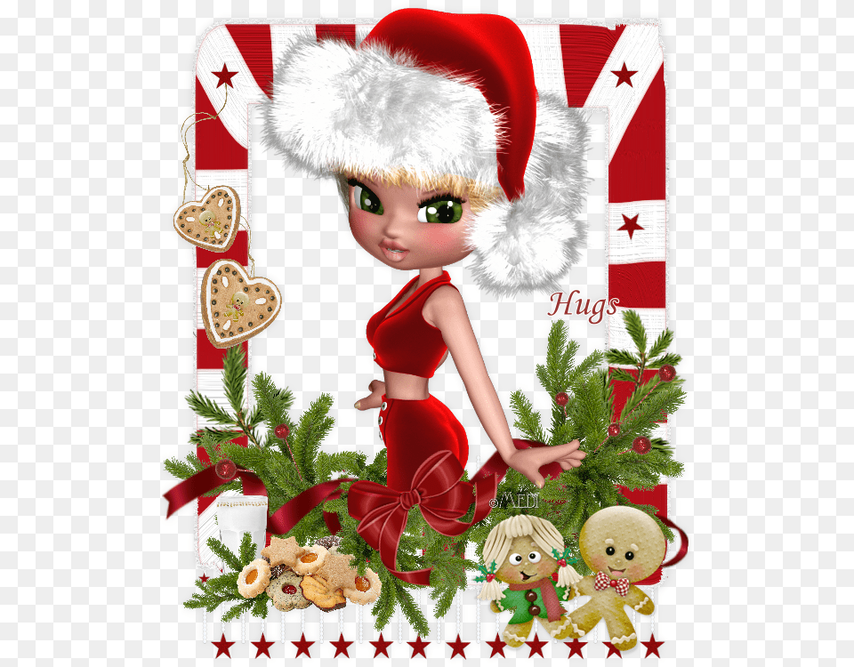 Disney Princess Merry Christmas, Elf, Doll, Toy, Face Free Png