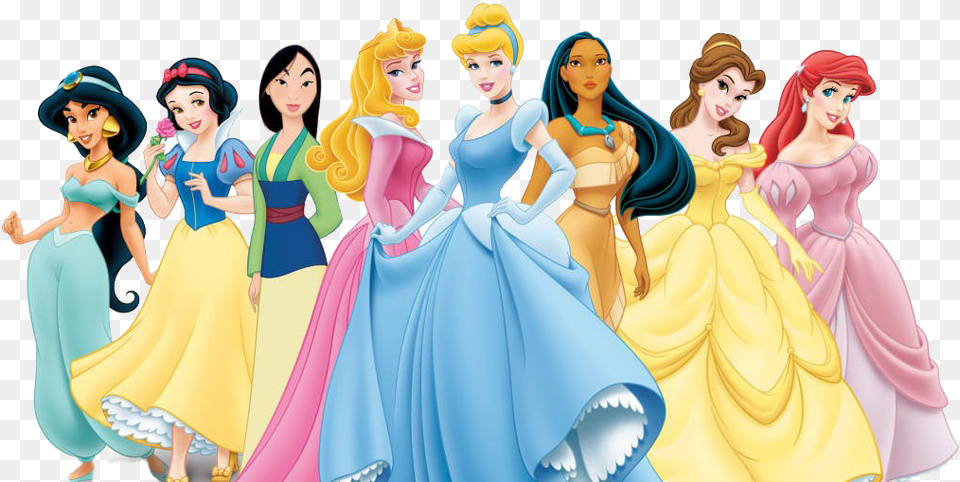 Disney Princess Pic Disney Princess, Comics, Publication, Book, Dress Free Png Download