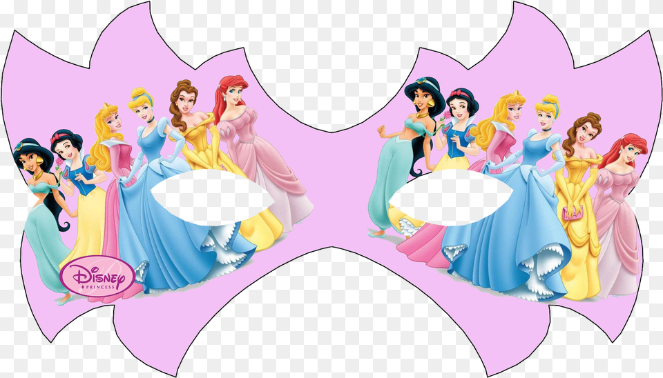 Disney Princess Printable Mask Disney Princess Follow Your Heart New 24x18 Print, Adult, Person, Female, Woman Free Transparent Png