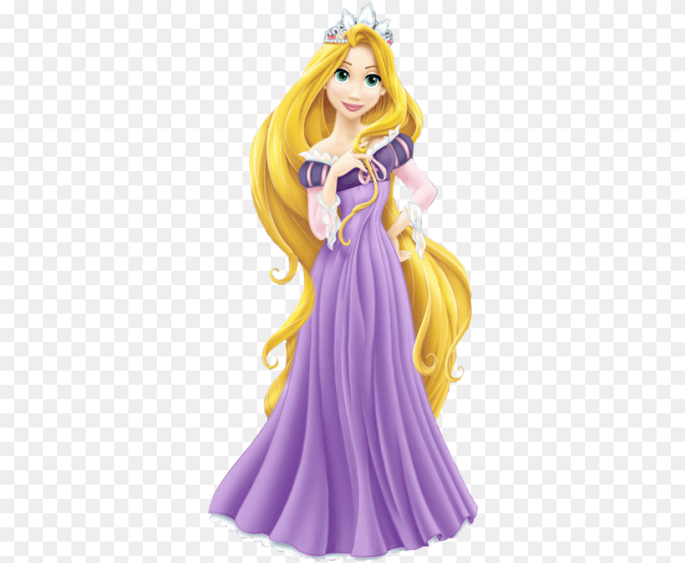 Disney Princess Rapunzel Clipart Disney Princess Rapunzel, Figurine, Person, Doll, Toy Png