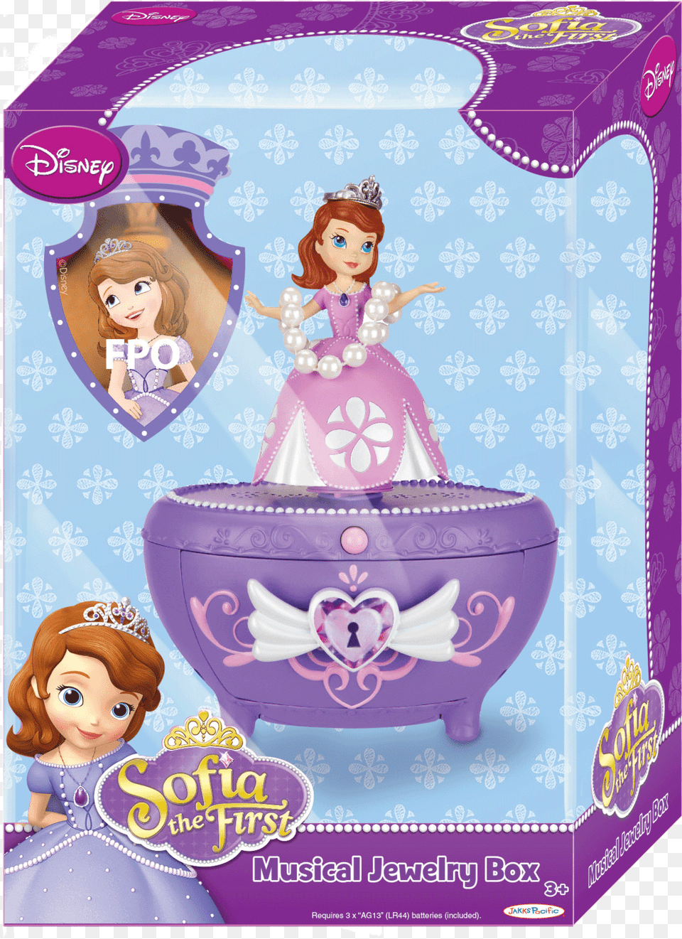 Disney Princess Rapunzel Musical Jewelry Box, Doll, Figurine, Toy, Baby Png Image
