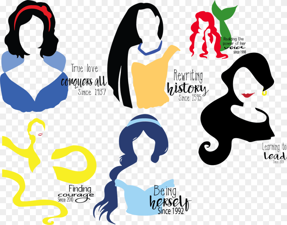 Disney Princess Svg Person Free Transparent Png