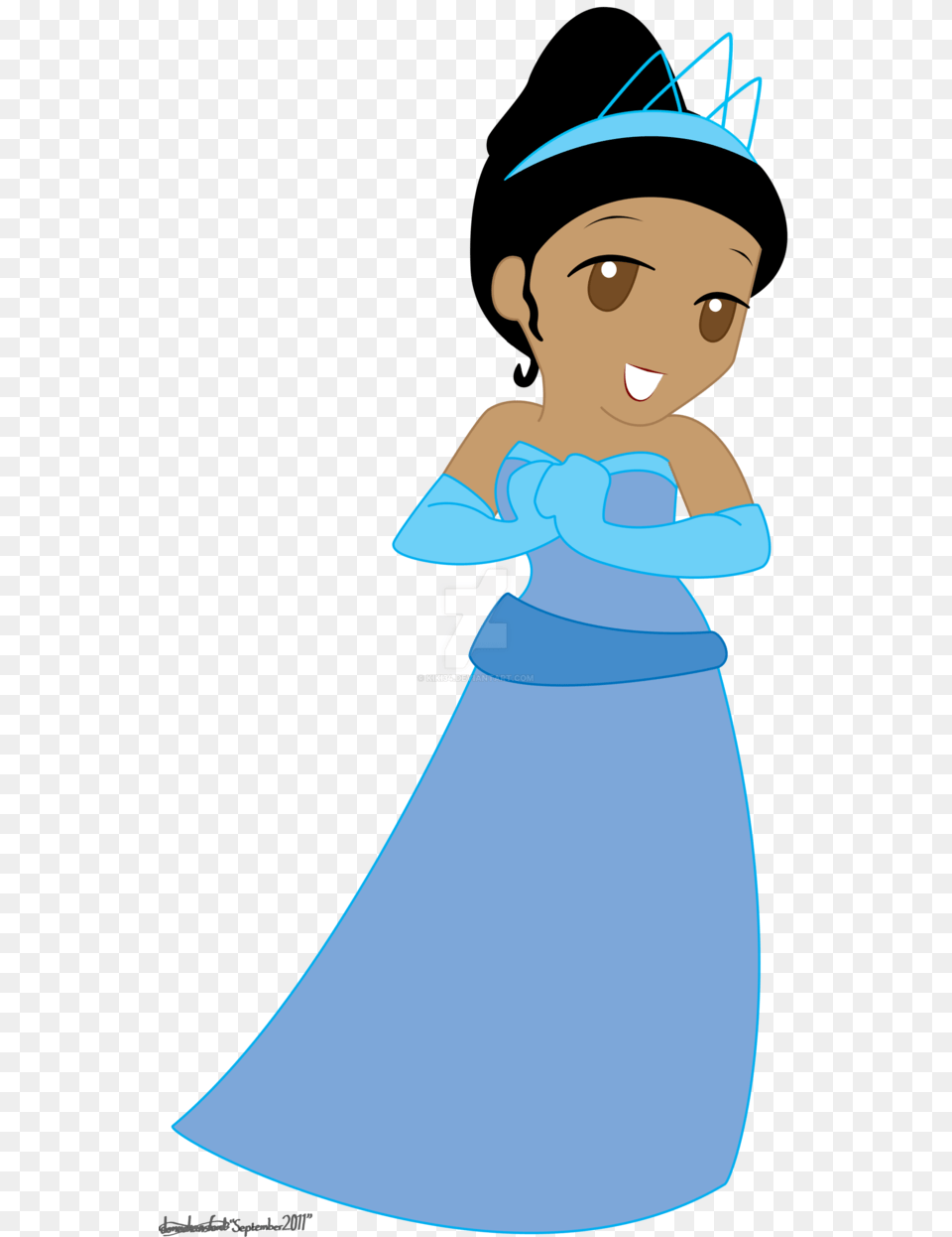 Disney Princess Tiana, Clothing, Dress, Formal Wear, Person Free Transparent Png