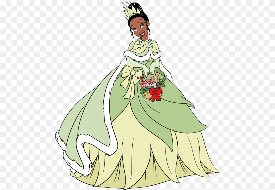 Disney Princess Tiana Hd Download Disney Princess Christmas Clip Art, Adult, Wedding, Person, Female Free Png