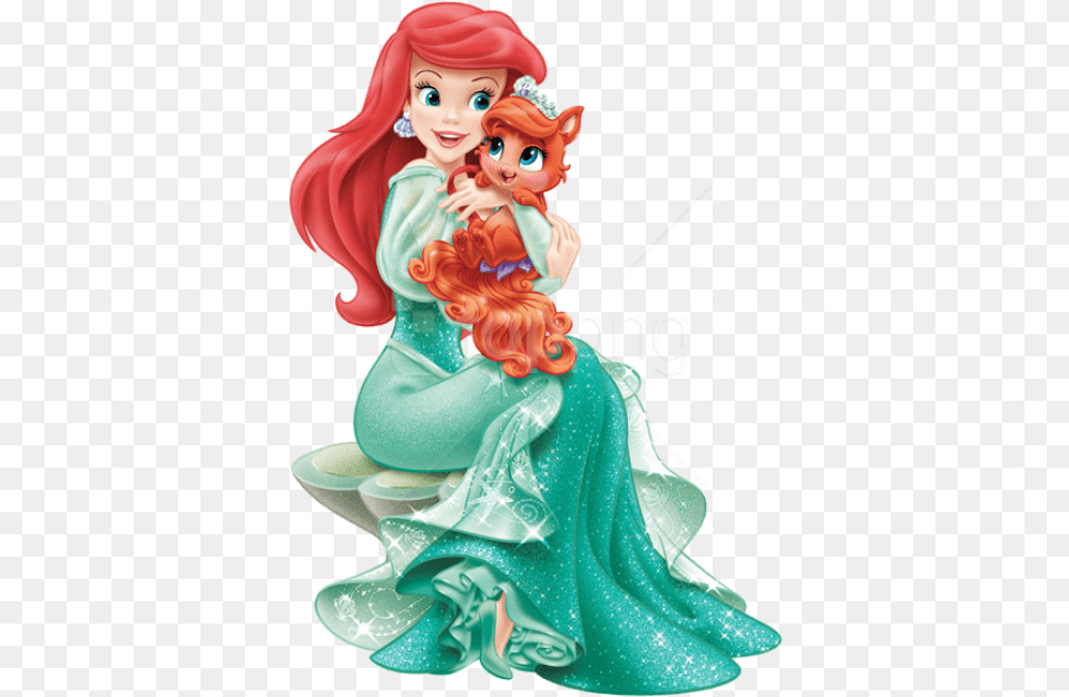 Disney Princesses Ariel Cute Disney Princess, Figurine, Baby, Person, Doll Png Image