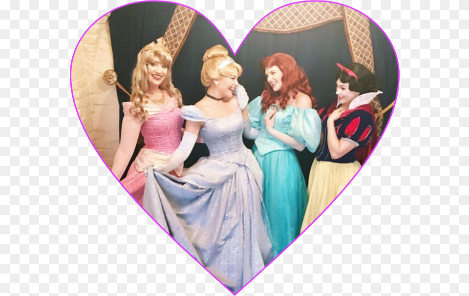 Disney Princesses Aurora Cinderella Ariel Snowwhite Walt Disney World, Head, Person, Photography, Face Free Transparent Png