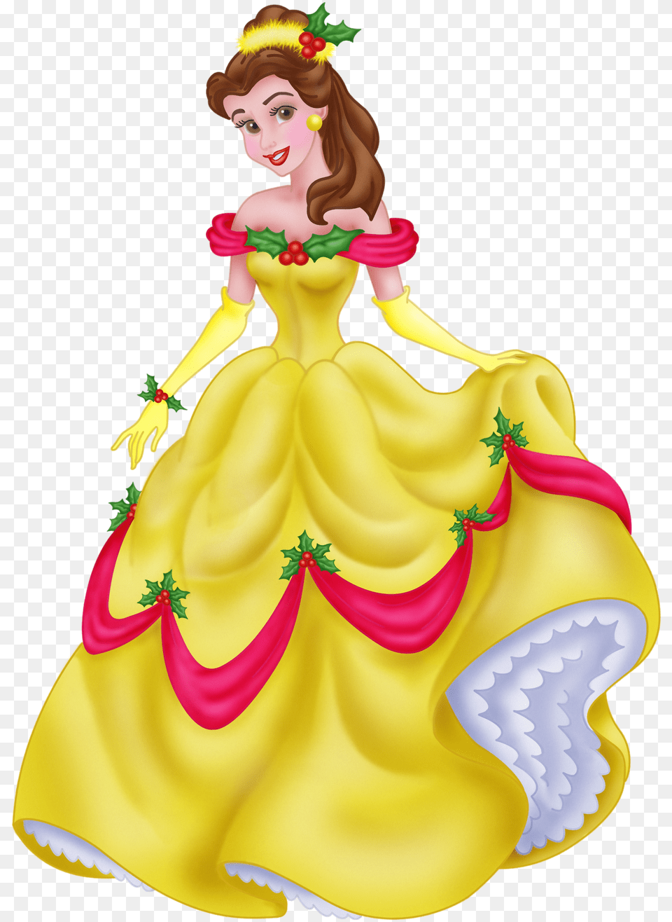 Disney Princesses Clipart Christmas Princesas Disney Imagens Princesas Da Disney, Figurine, Doll, Toy, Clothing Free Transparent Png