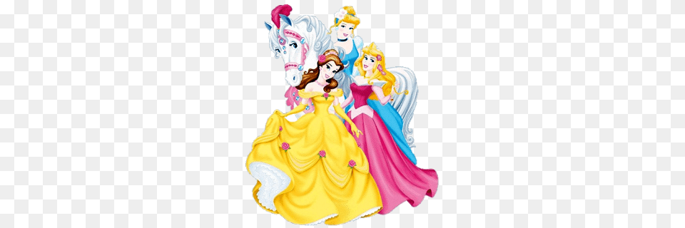 Disney Princesses Clipart Group, Figurine, Baby, Person, Adult Free Transparent Png