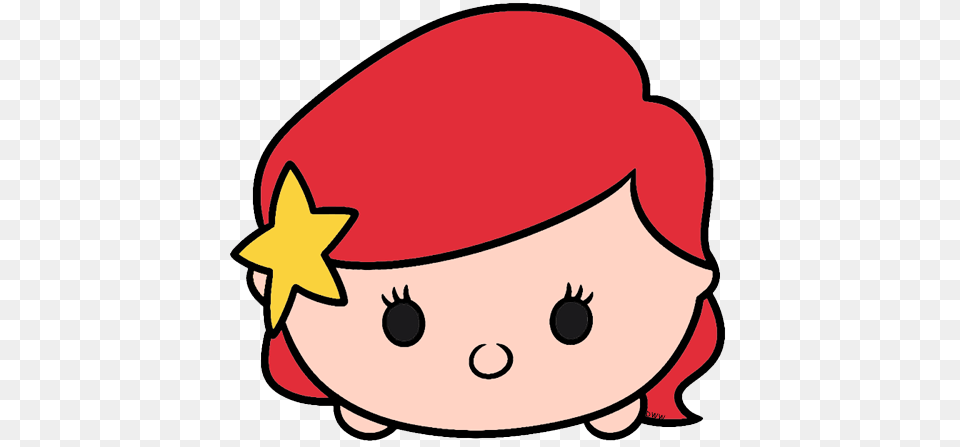 Disney Princesses Clipart Tsum Tsum, Clothing, Hardhat, Helmet Free Png Download