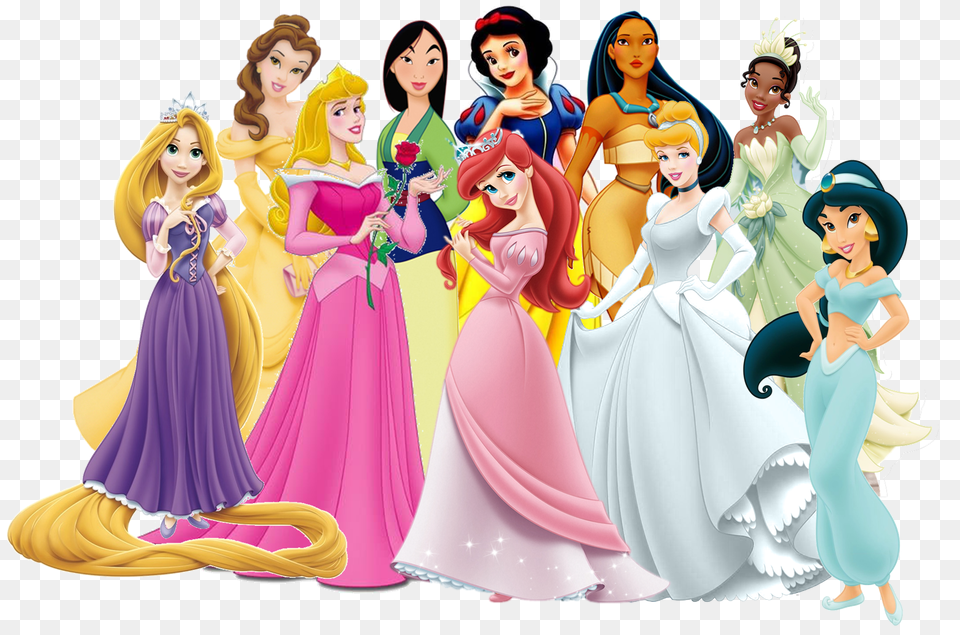 Disney Princesses Disney Princesses Images, Publication, Book, Comics, Clothing Png