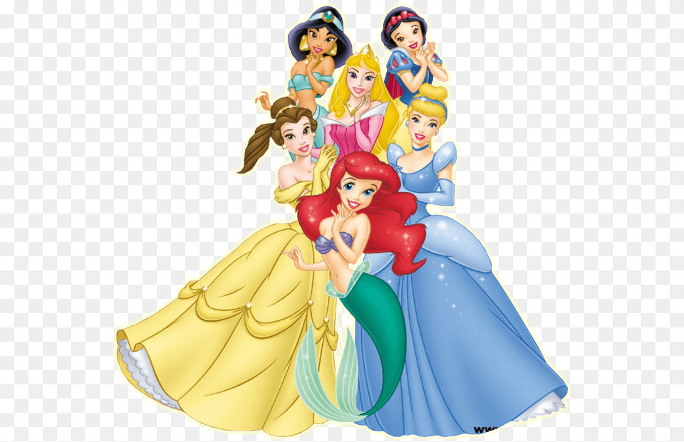 Disney Princesses High Resolution, Book, Publication, Comics, Baby Free Png