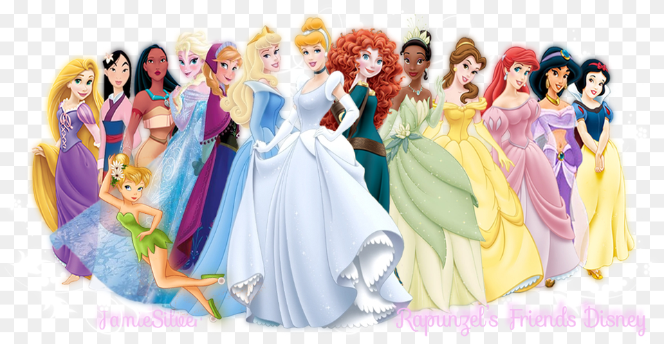 Disney Princesses No Background, Adult, Person, Woman, Female Png Image