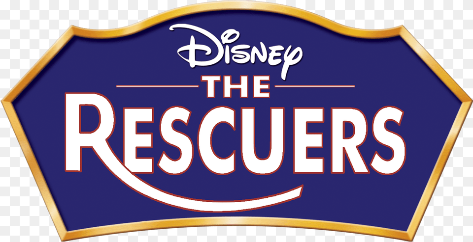 Disney Rescuers Logo, Symbol, Badge Free Png Download
