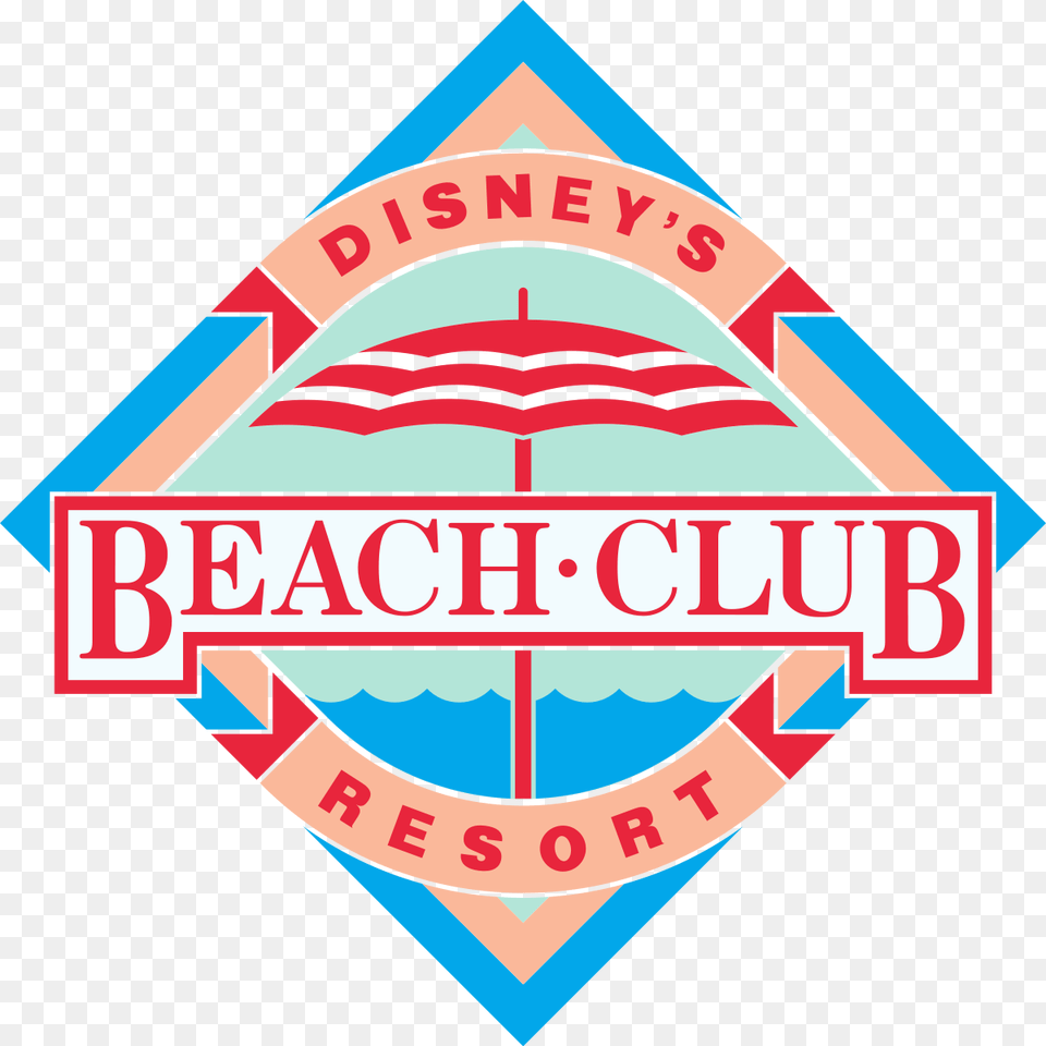 Disney S Beach Club Resort Disney Yacht And Beach Club Resort Logo, Badge, Symbol, Dynamite, Weapon Free Png Download