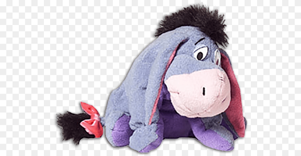 Disney S Eeyore Stuffed Animal Disney Eeyore Plush Large, Toy, Face, Head, Person Png Image