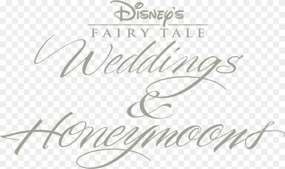 Disney S Fairy Tale Weddings Amp Honeymoons Disney39s All Star Movies Resort, Calligraphy, Handwriting, Text Free Png