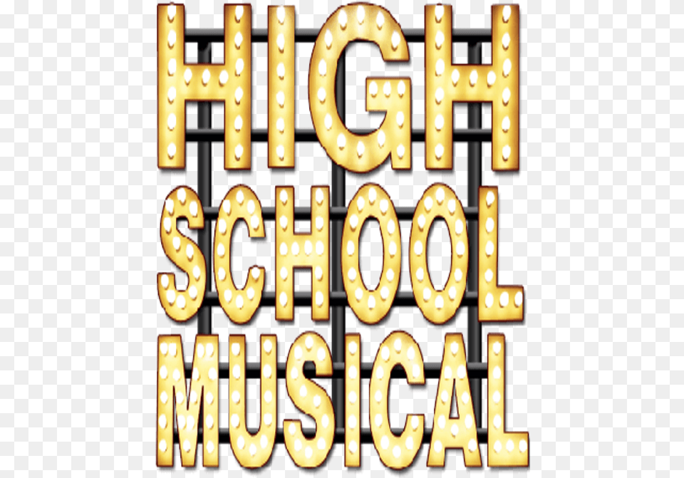 Disney S High School Musical At Centennial High School High School Musical Background, Text, Number, Symbol, Chandelier Png Image