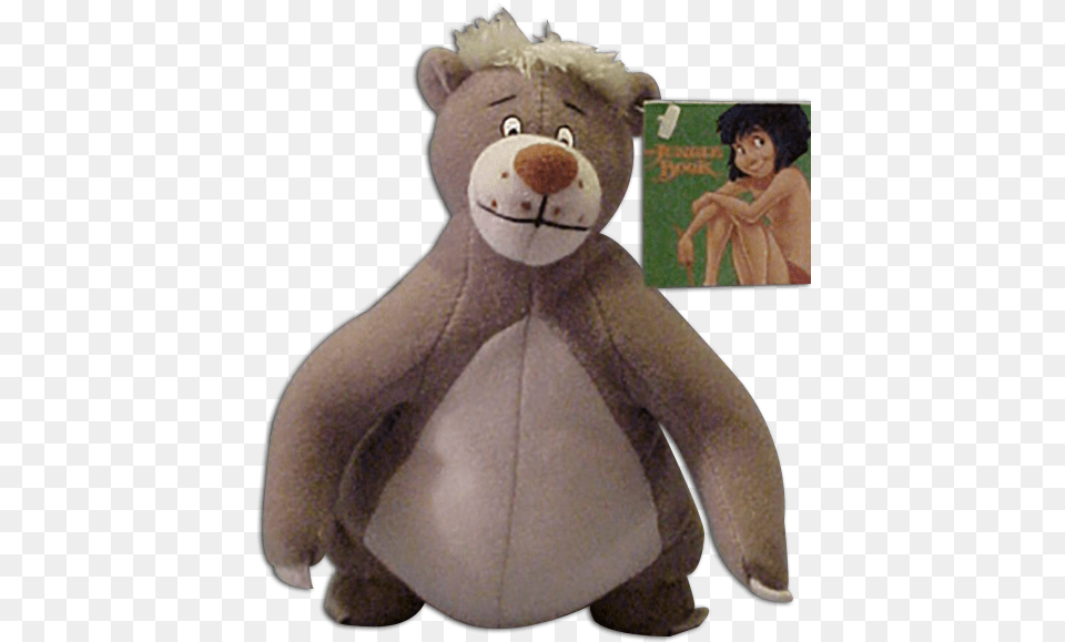 Disney S Mini Plush Jungle Book S Baloo Bear Safe Disney, Toy, Child, Female, Girl Png Image