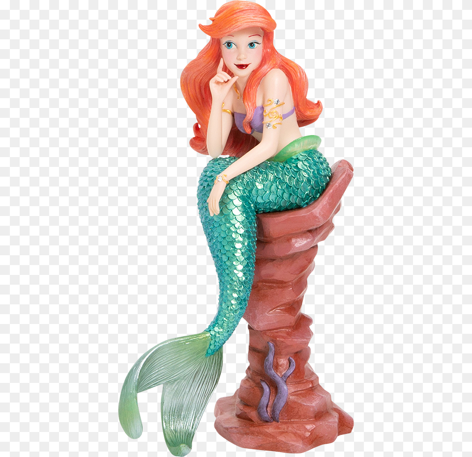 Disney Showcase Couture De Force Ariel, Figurine, Doll, Toy, Adult Png Image