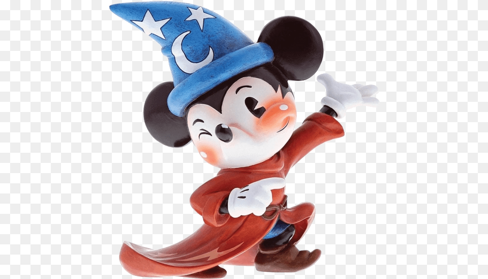 Disney Showcase Miss Mindy Sorcerer Mickey Toyslife Handmade Mickey Mouse Sorcerer, Figurine, Baby, Person, Face Free Png