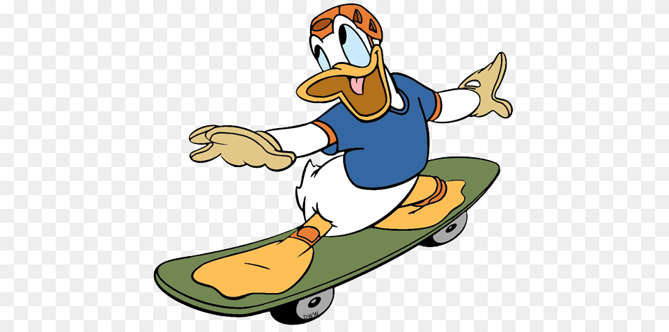 Disney Skateboarding Clip Art Disney Clip Art Galore, Cartoon, Machine, Wheel, Device Free Png
