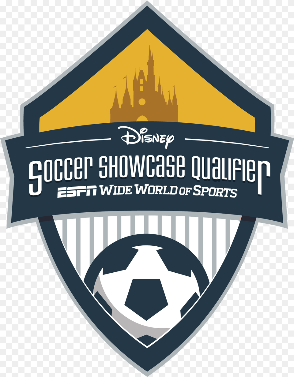 Disney Soccer Showcase Qualifier Disney Soccer Showcase Qualifier 2017, Badge, Logo, Symbol Free Png