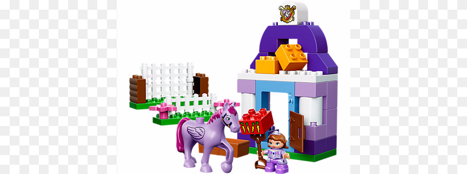 Disney Sofia The First Royal Stable Lego Set, Baby, Person, Toy, Lego Set Png