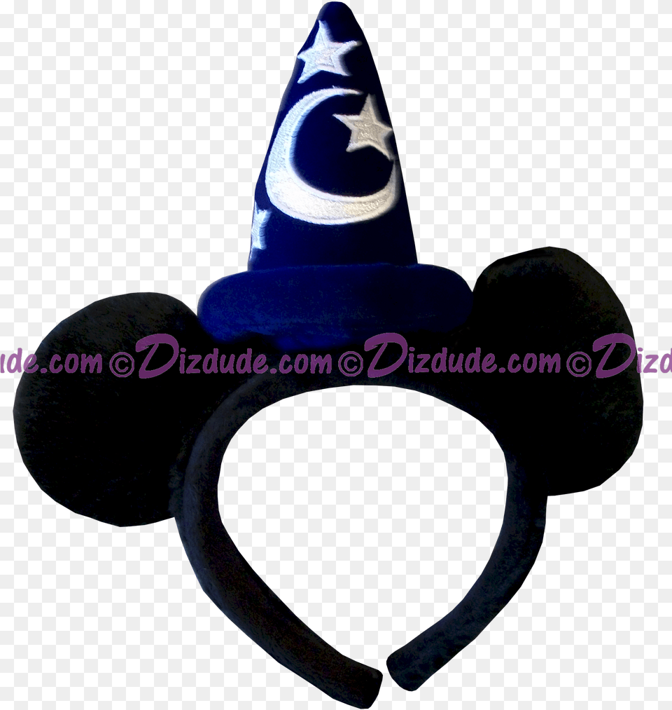 Disney Sorcerers Headband With Mickey Ears Dizdude Party Hat, Clothing, Party Hat Png