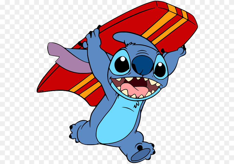 Disney Stitch Running, Cartoon, Outdoors Free Png Download